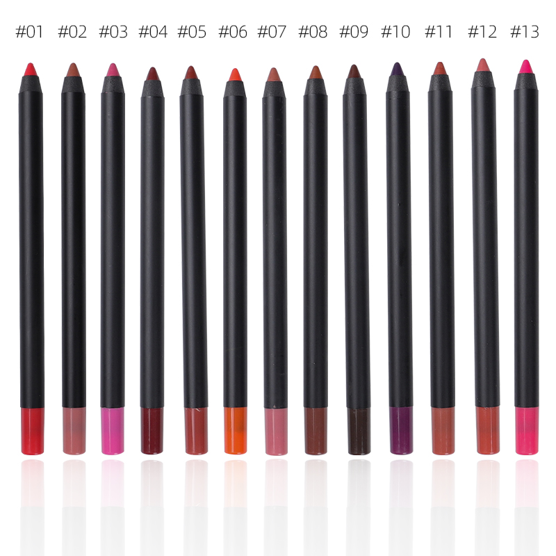 13 COLORS WATERPROOF CREAM LIP LINER: IDEAL FOR ALL WEATHER WEAR